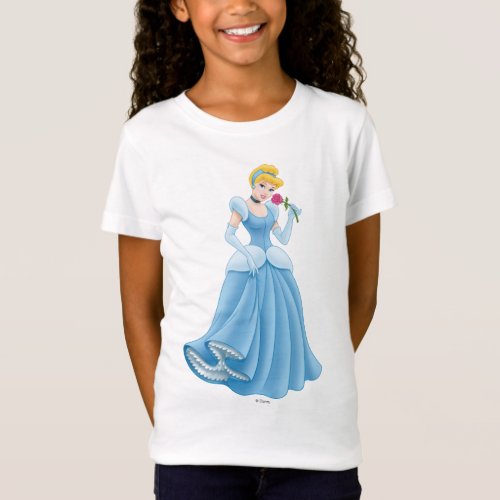 Cinderella with Flower T_Shirt