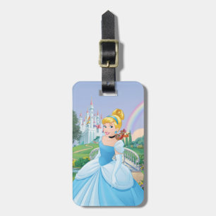Cinderella With Gus & Jaq Luggage Tag
