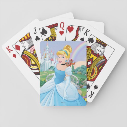 Cinderella With Gus  Jaq Playing Cards