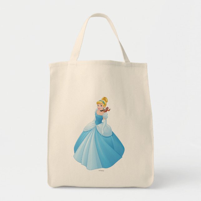 Cinderella With Gus & Jaq Tote Bag (Front)
