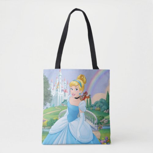 Cinderella With Gus  Jaq Tote Bag