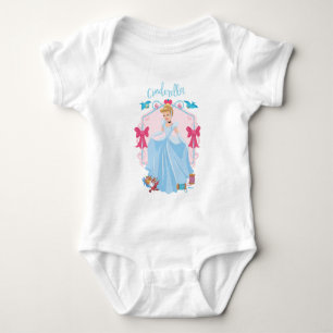 Cinderella With Gus & Rufus Baby Bodysuit