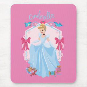 Cinderella With Gus & Rufus Mouse Pad