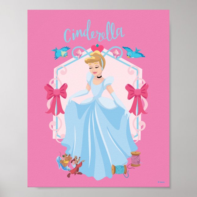 Cinderella With Gus & Rufus Poster (Front)