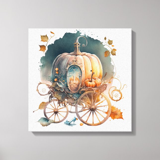 Cinderella's Coach Canvas Print (Front)