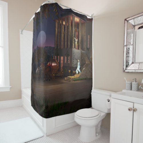 Cinderellas Coach Shower Curtain