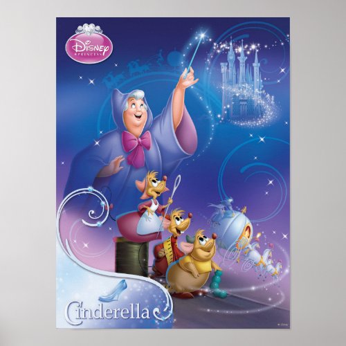 Cinderellas Fairy Godmother Poster