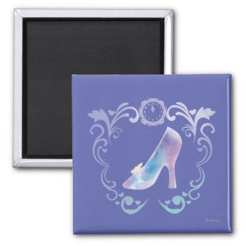 Cinderella's Glass Slipper Magnet by OtherDisneyBrands at Zazzle