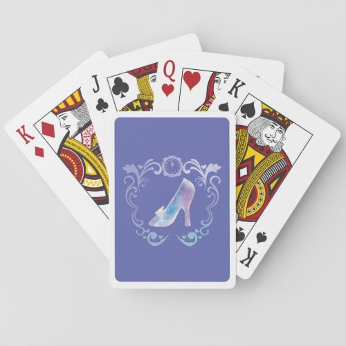 Cinderellas Glass Slipper Poker Cards