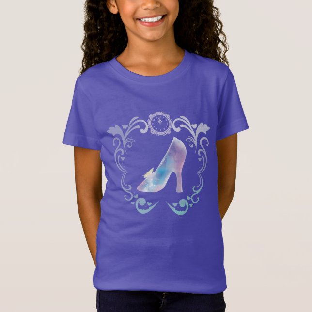 Cinderella's Glass Slipper T-Shirt (Front)