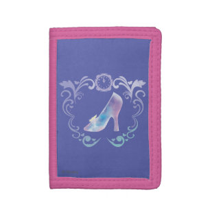 Cinderella's Glass Slipper Trifold Wallet