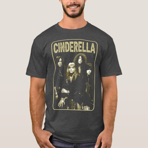 Cinderellass Rockin Resurgence Merchandise T_Shirt