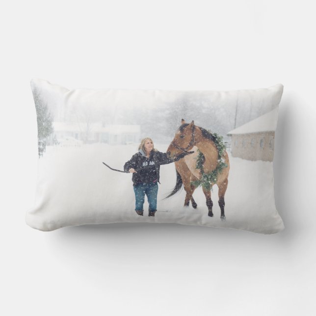 Cindy and Irish Pillow - Design B (Front)