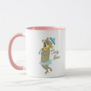 Cindy Bear Holding Parasol Mug