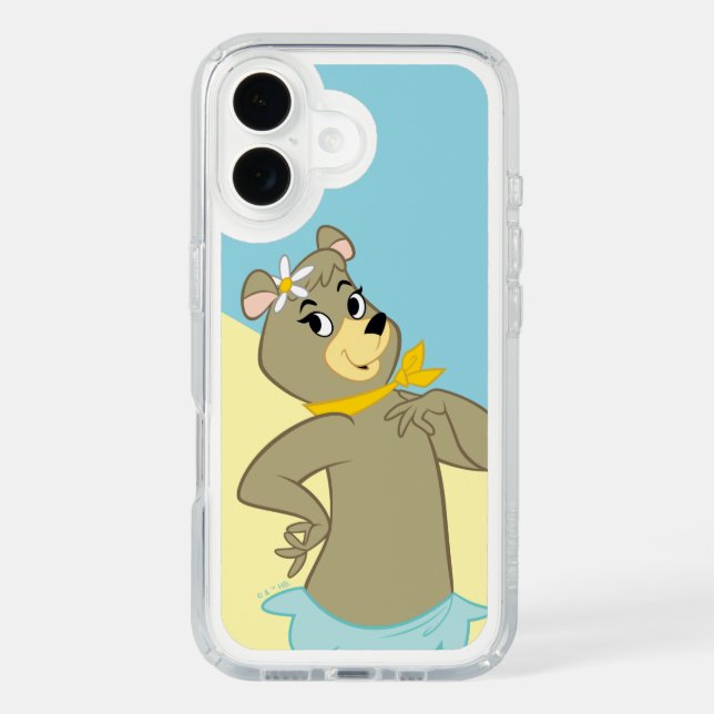 Cindy Bear Playful Pose Speck iPhone Case (Front)
