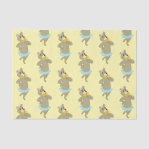 Cindy Bear Playful Pose Tissue Paper