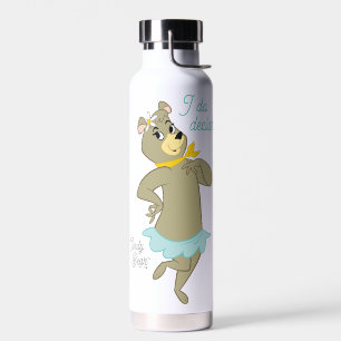 Cindy Bear Playful Pose Water Bottle