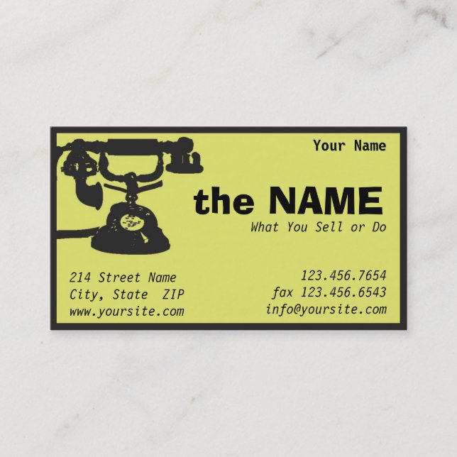 Cindy Business Card (Front)