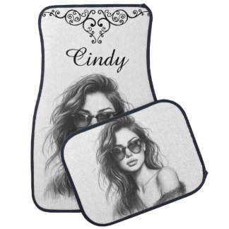 Cindy Car Floor Mat