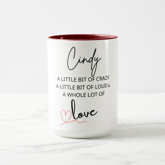 Cindy Colorful Love Mug (Center)