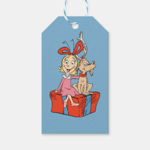 Cindy Lou Who and Max on a Present Gift Tags