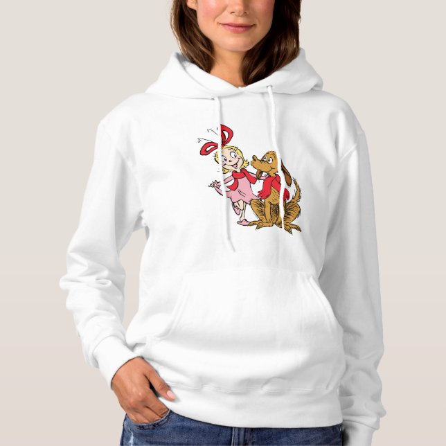 Cindy Lou Who and Max the Dog Hoodie (Front)