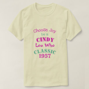 Cindy Lou Who Choose Gift 3 T-Shirt