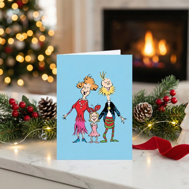 Cindy Lou Who's Family Portrait Card (Creator Uploaded)