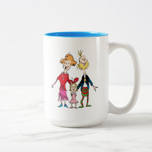 Cindy Lou Who's Family Portrait Two-Tone Coffee Mug