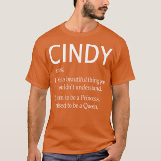 Cindy Name Gift 27 T-Shirt