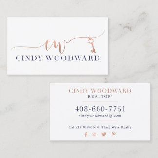 Cindy Woodward  Business Card