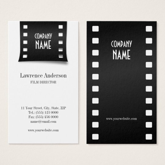film business card