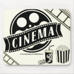 *CINEMA* Logo &amp; Graphics Mousepad