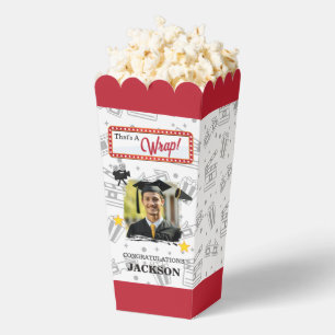 Cinema Lover Graduation Party Favor Boxes
