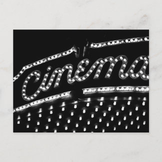 Cinema Marquee Postcard