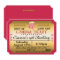 Cinema Movie Ticket Popcorn Party Event Invitation