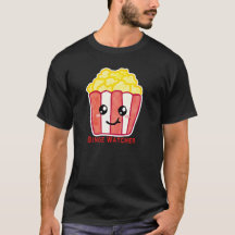 Cinema Popcorn with Quote Binge Watcher