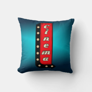Cinema Throw Pillow