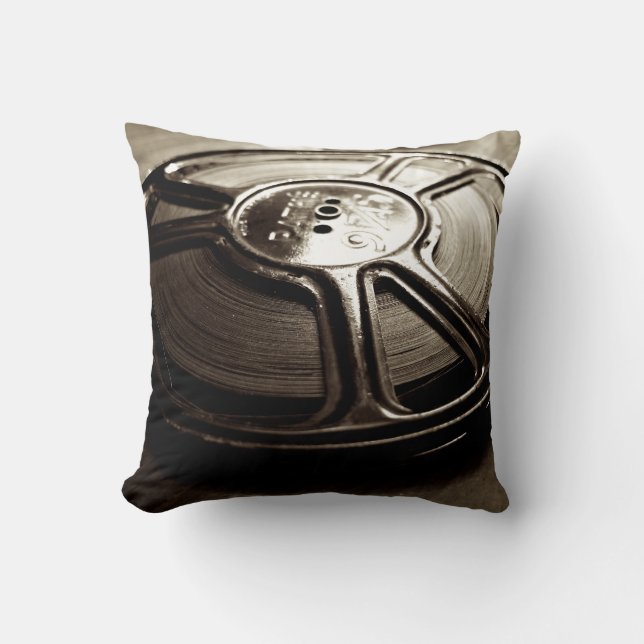 Cinema Throw Pillow (Front)