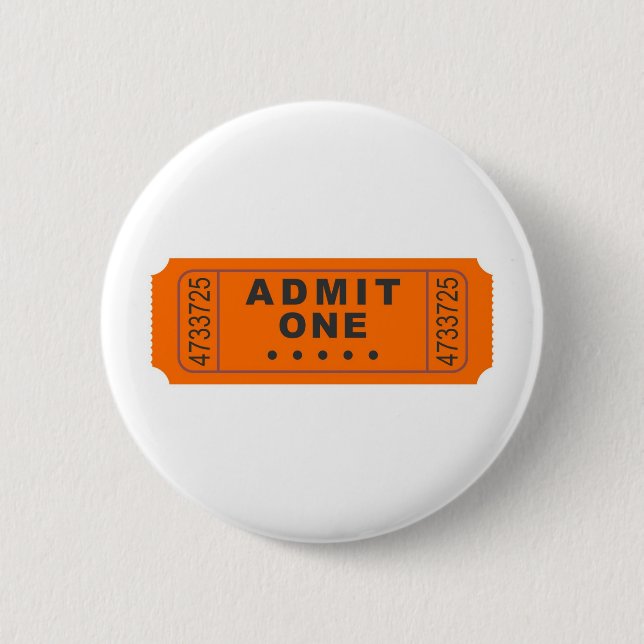 Cinema Ticket Button (Front)