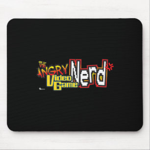 Cinemacre Angry Video Game Nerd Logo Premium Mouse Pad