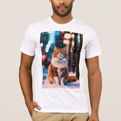 Cinematic Cat designs T_Shirt