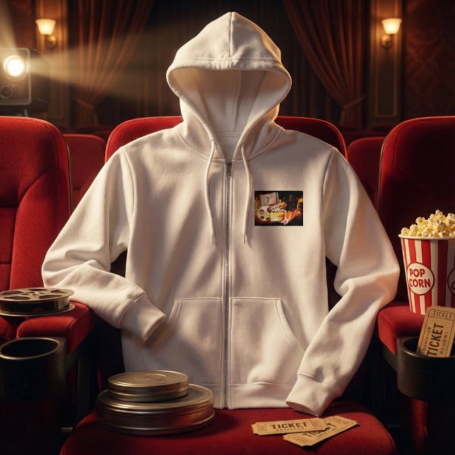 Cinematic Film Reel and Clapperboard Hoodie (Creator Uploaded)