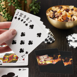 Cinematic Film Reel and Clapperboard Poker Cards