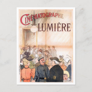 Cinématographe Lumière (1896) Henri Brispot Postcard