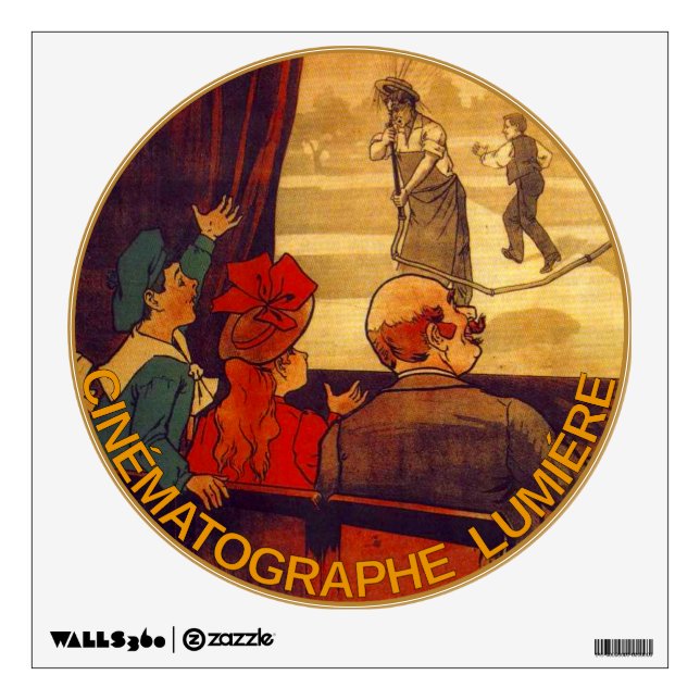 Cinematographe Lumiere Wall Sticker (Front)