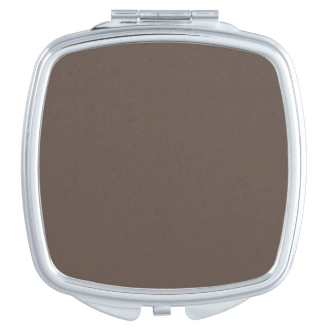 Cinereous,Concord,Dove Grey, Compact Mirror (Front)