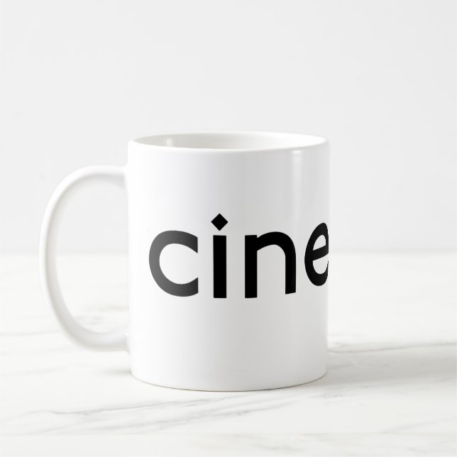 cinevore coffee mug (Left)