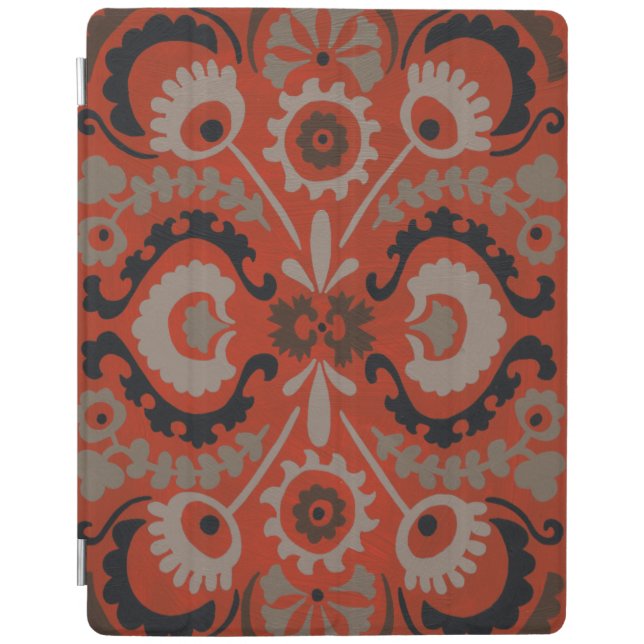 Cinnabar Suzani I iPad Smart Cover (Front)
