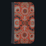 Cinnabar Suzani I Phone Wallet<br><div class="desc">Home Décor</div>